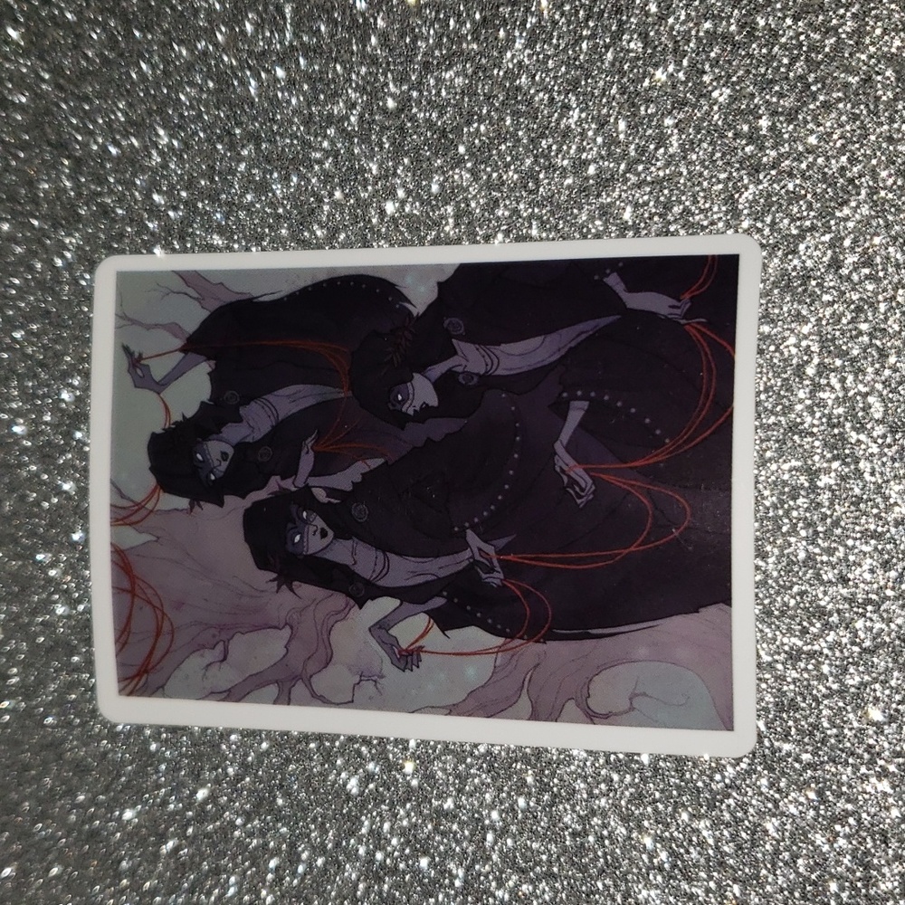 FAIRY TALE waterproof Sticker Gothic Fates